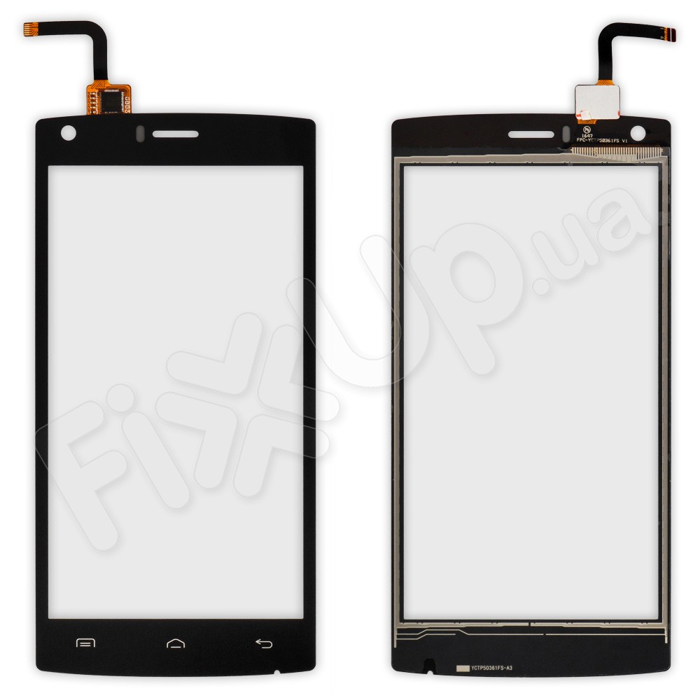 Тачскрін Doogee X5 Max, X5 Max Pro, колір чорний, уцінка фото 2