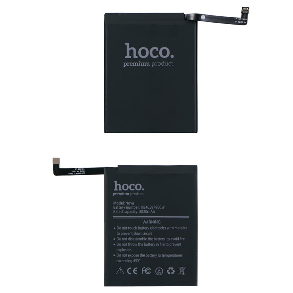 Аккумулятор HB405979ECW для Y6 2019/ Y6 Prime 2019/ Y6 Pro/ Y6 Pro 2017/ Y6 2017/ Y6/ Y5 2017/ Honor 6A/ 6C/ 6C Pro/ 8A/ 8A Pro/ Nova, HOCO фото 1