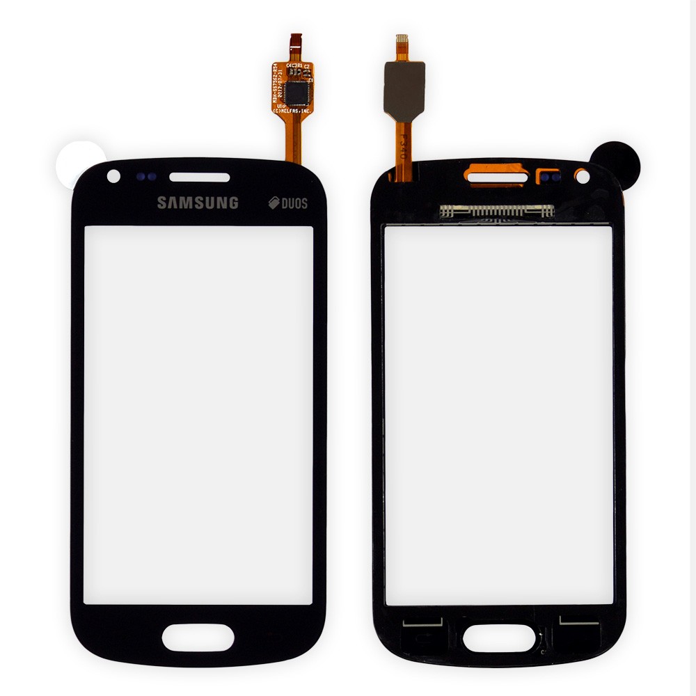 Тачскрин Samsung S7562, S7560, маленька мікросхема, колір чорний фото 1