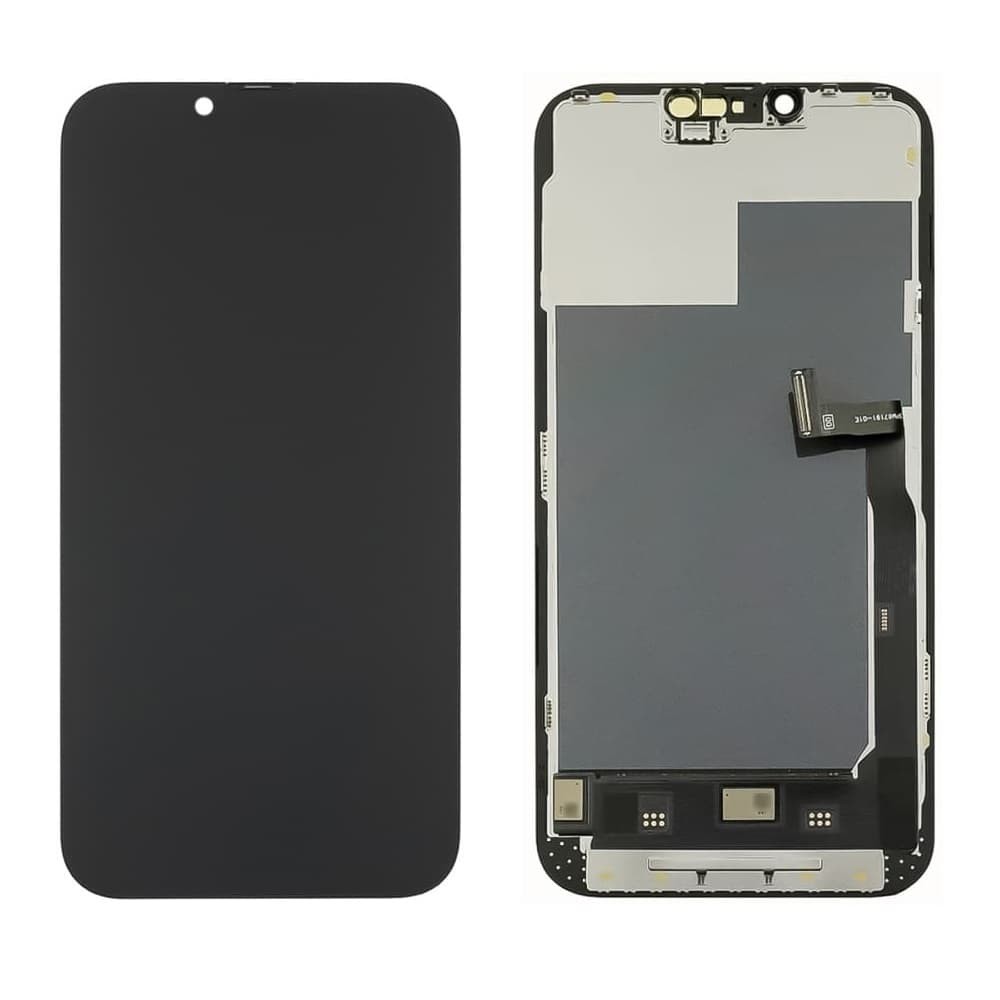 Дисплей для iPhone 13 Pro Max (6.7), з тачскріном в зборі, колір чорний, JCID-OLED 120Hz (без помилки) фото 1