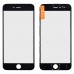 Скло з рамкою та OCA для iPhone 6 Plus, колір чорний миниатюра 1
