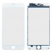 Скло з рамкою та OCA для iPhone 6 Plus, колір білий миниатюра 1