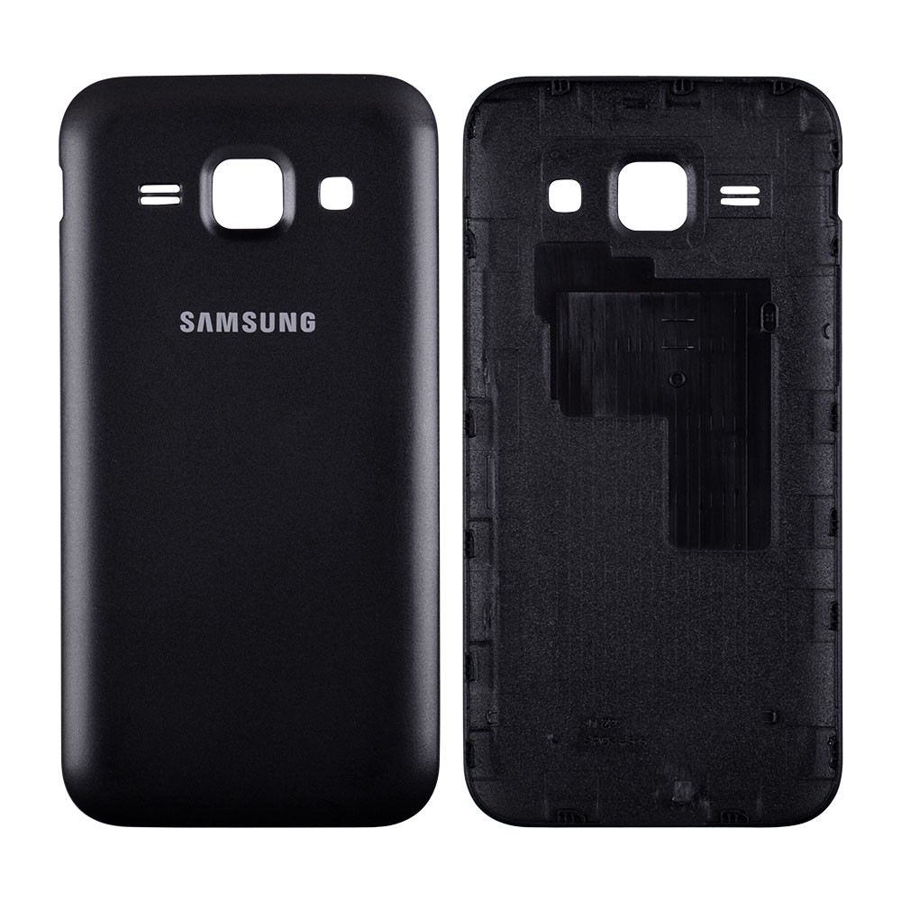 Задня кришка Samsung J120H (DS) Galaxy J1, колір чорний фото 1