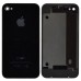 Задня кришка для iPhone 4, колір чорний миниатюра 1