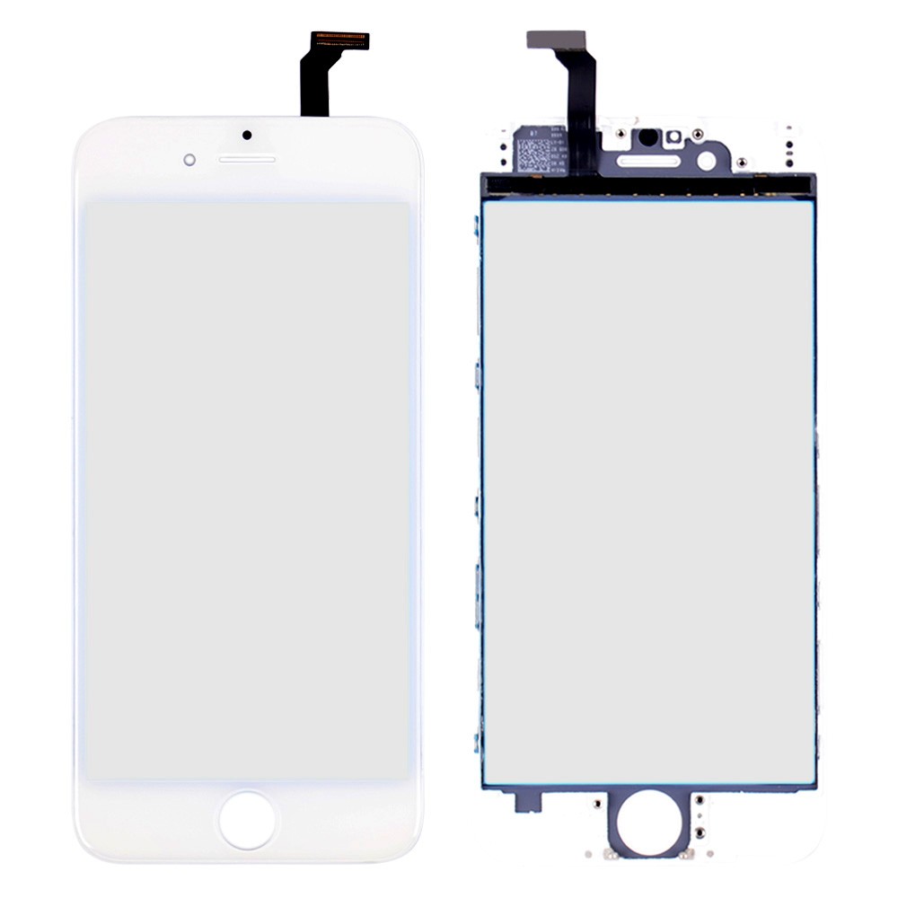 Тачскрин для iPhone 6 (4.7) с рамкой, цвет белый фото 1