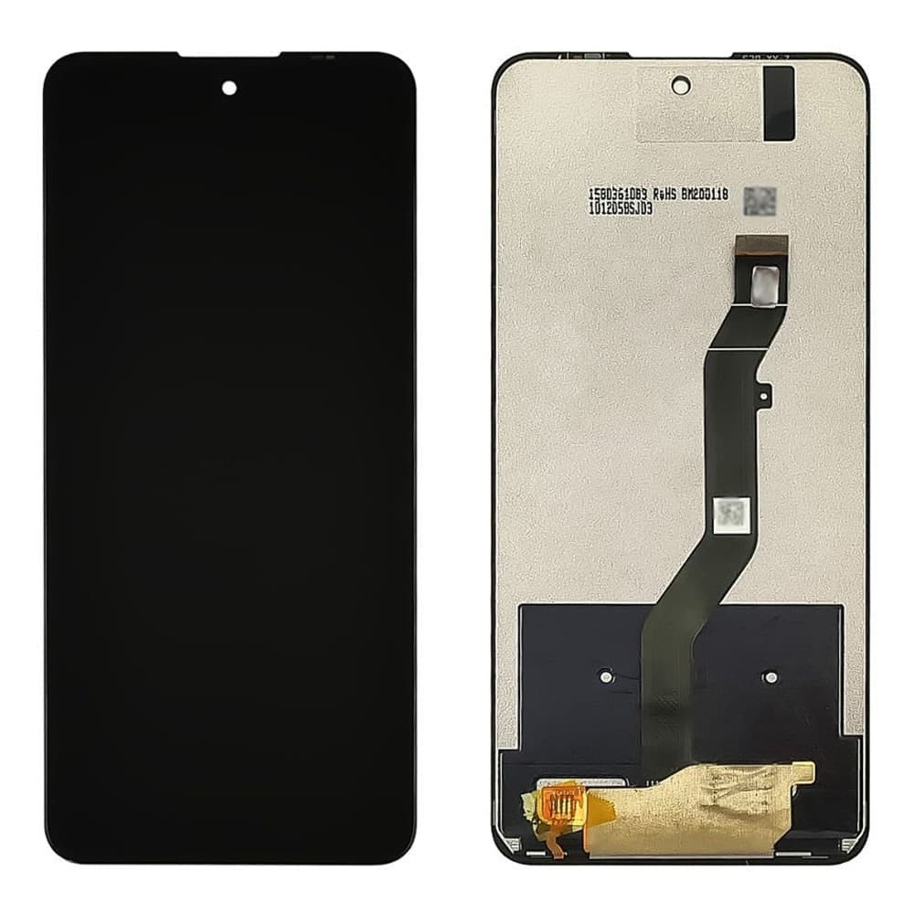 Дисплей для ZTE Blade V30 (9030)/ Blade V40, с тачскрином в сборе, цвет черный фото 1