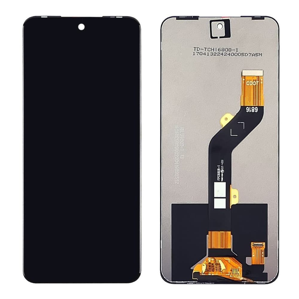 LCD Tecno Pova Neo 2 (LG6n) + Touchscreen (black) фото 1 Дисплей для Tecno Pova Neo 2 (LG6n), с тачскрином в сборе, цвет черный фото 1