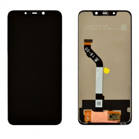 Дисплей для Xiaomi F1 Pocophone с тачскрином в сборе,  цвет черный, без рамки