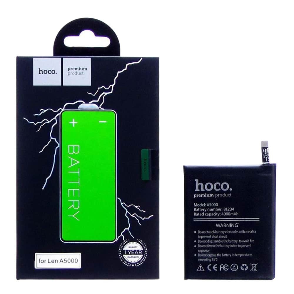 Акумулятор BL234 для Lenovo A5000, P70, P90, HOCO, 4000mAh фото 1