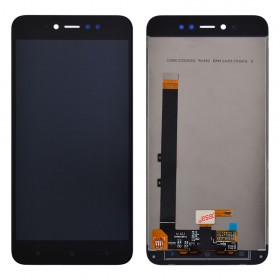 Дисплей Xiaomi Redmi Note 5A Prime/Redmi Y1 с тачскрином в сборе, уценка, китай,  цвет черный, без рамки