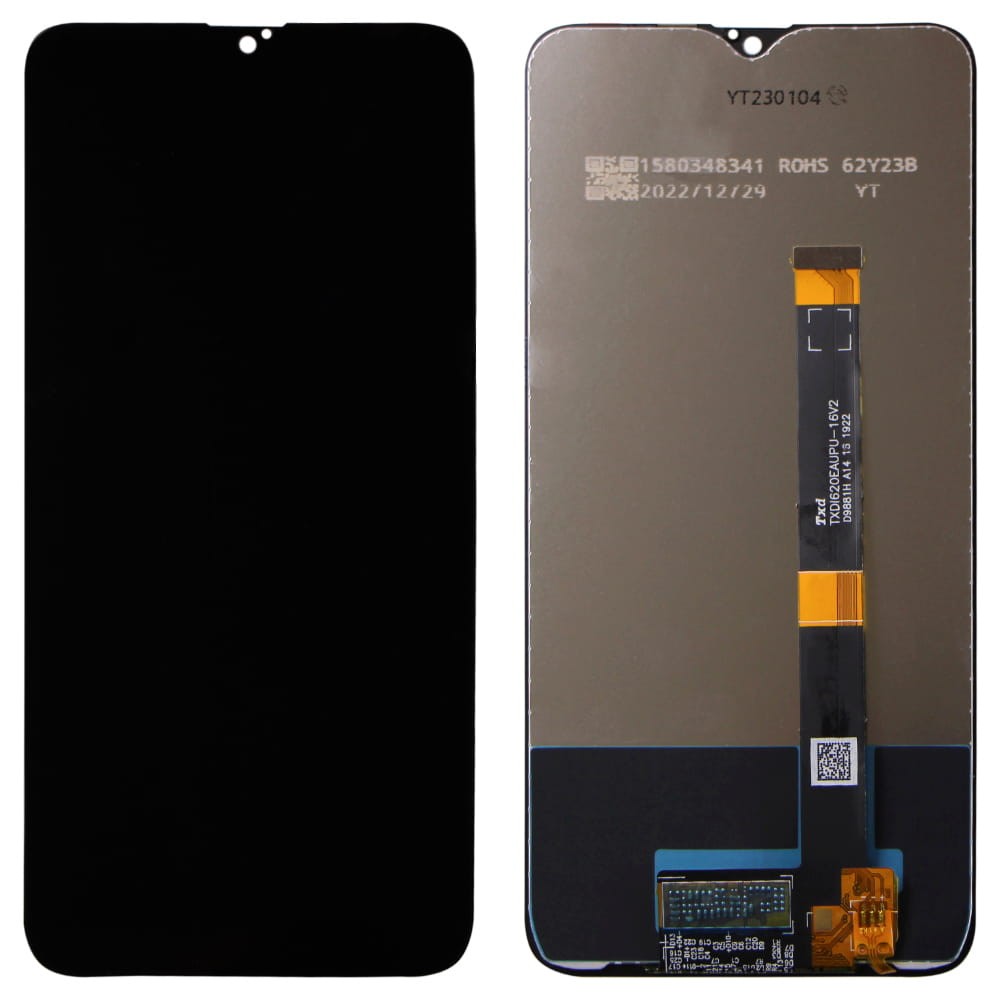 Дисплей для OPPO A5S, A7, A12 с тачскрином в сборе, цвет черный, оригинал фото 1