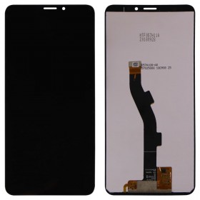 Дисплей для Meizu M8 с тачскрином в сборе, оригинал,  цвет черный, без рамки