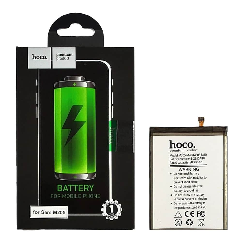 Акумулятор EB-BG580ABU для Samsung M205 M20, M305 M30, HOCO фото 1