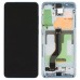 Дисплей для Samsung G985F Galaxy S20 Plus с тачскрином и рамкой в сборе, цвет синий, сервисный оригинал миниатюра 1