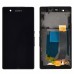 Дисплей Sony C6602/C6603/C6606/L36h/L36i/L36a Xperia Z + Touchscreen + Frame (black) , Уценка миниатюра 1