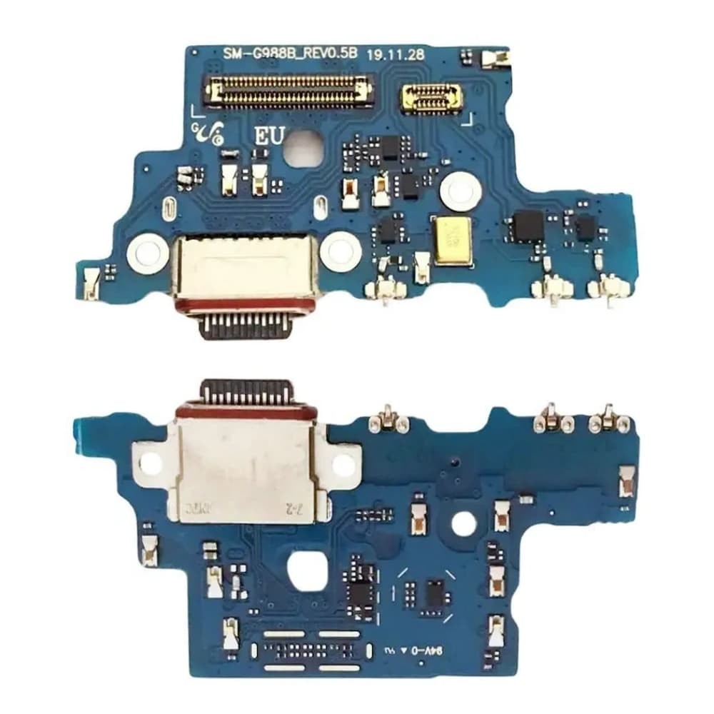 Роз'єм зарядки для Samsung Galaxy S21 5G G991, з нижньою платою фото 1