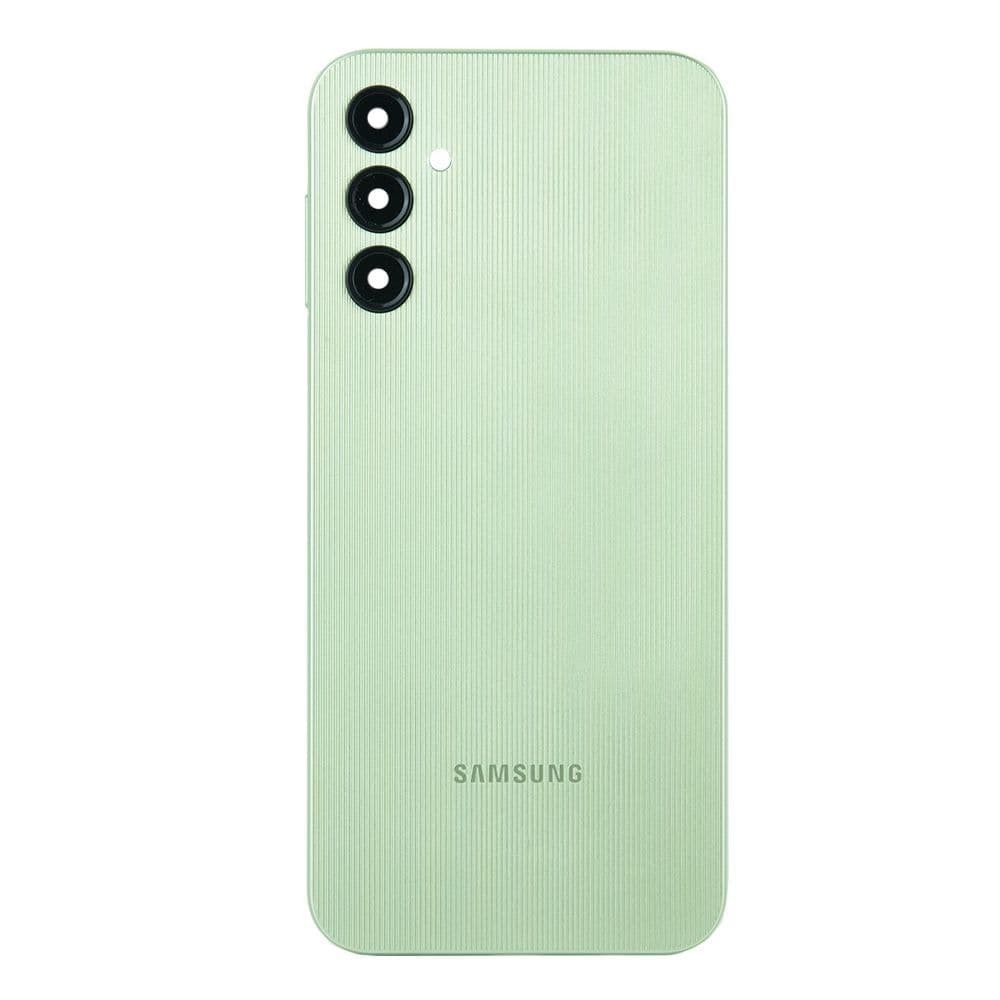 Задняя крышка для Samsung A145 Galaxy A14 2023, со стеклом камеры, цвет зеленый фото 1