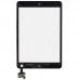 Тачскрін (сенсор) iPad Mini / iPad Mini 2 Retina, колір чорний, з кнопкою миниатюра 4