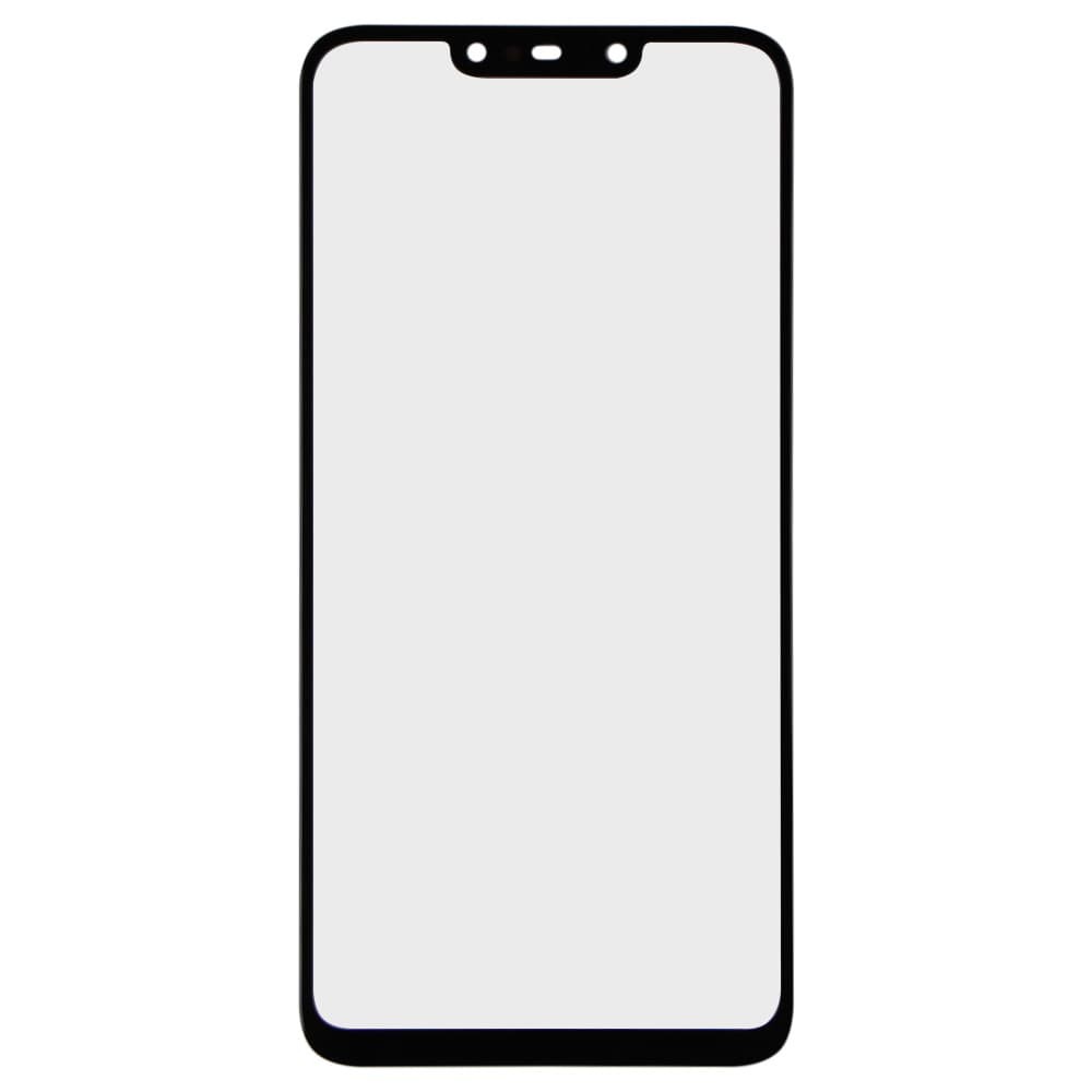 Стекло корпуса для Huawei P Smart Plus (INE-LX1), Nova 3i + OCA, цвет черный фото 1