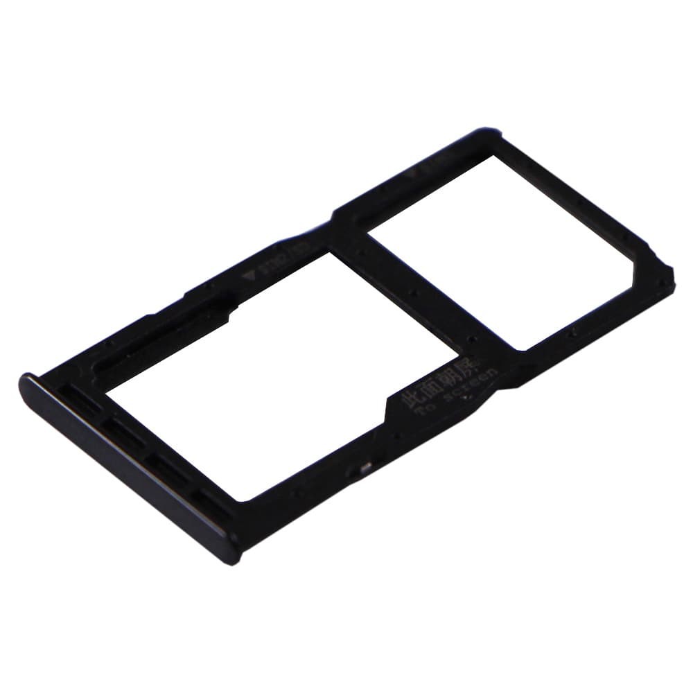 Тримач сім картки для Huawei P30 Lite, колір чорний фото 1