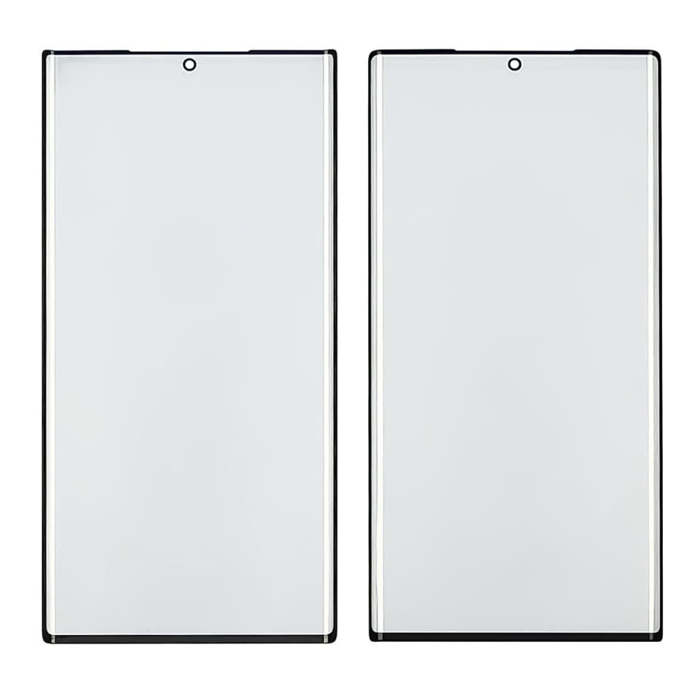 Скло корпусу для Samsung N985 Galaxy Note 20 Ultra + OCA, колір чорний фото 1
