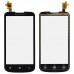 Тачскрин Lenovo A800, колір чорний, велика мікросхема миниатюра 1