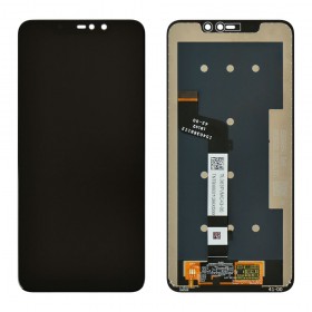 Дисплей для Xiaomi Redmi Note 6 Pro с тачскрином в сборе, китай,  цвет черный, без рамки