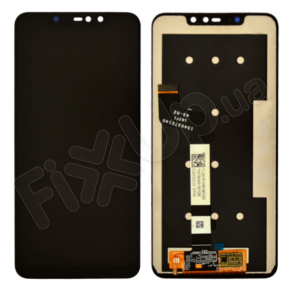 Дисплей для Xiaomi Redmi Note 6 Pro з тачскрином у зборі, колір чорний, Orig PRC, уцінка фото 1