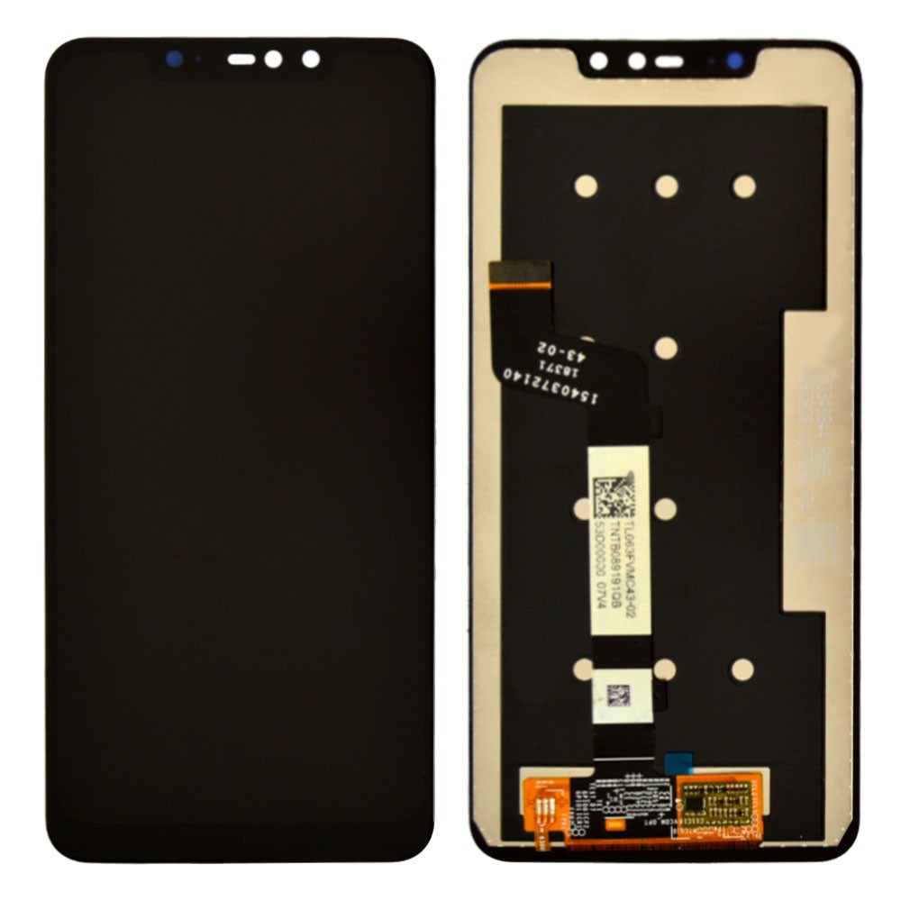 Дисплей для Xiaomi Redmi Note 6 Pro з тачскрином у зборі, колір чорний, Orig PRC фото 1