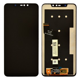 Дисплей для Xiaomi Redmi Note 6 Pro с тачскрином в сборе, оригинал китай,  цвет черный, без рамки