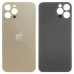 Задня кришка для iPhone 12 Pro Max, колір золотий, з великим отвором під камеру миниатюра 1