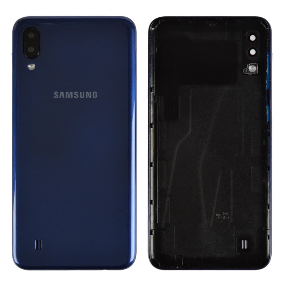 Задня кришка Samsung M105 Galaxy M10 2019, колір синій фото 1