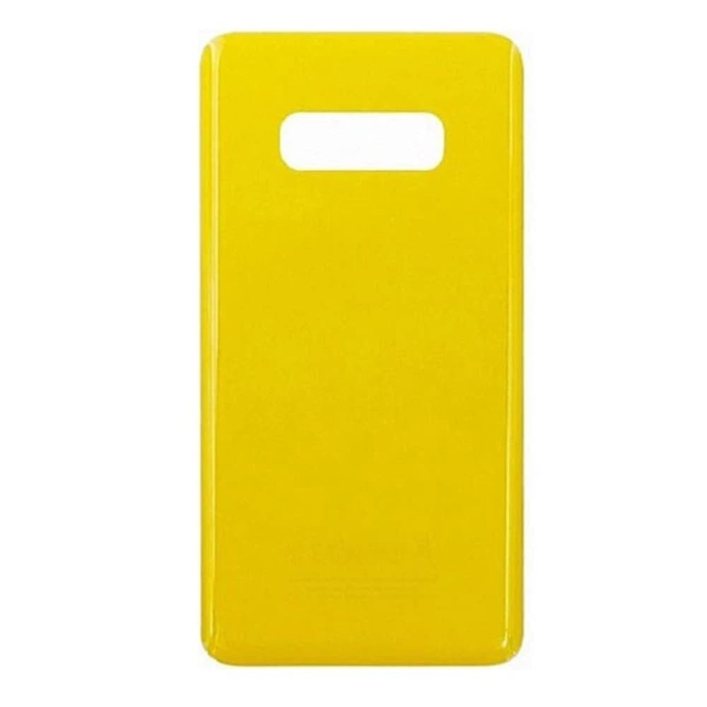 Задня кришка для Samsung G970 Galaxy S10e, колір жовтий фото 1