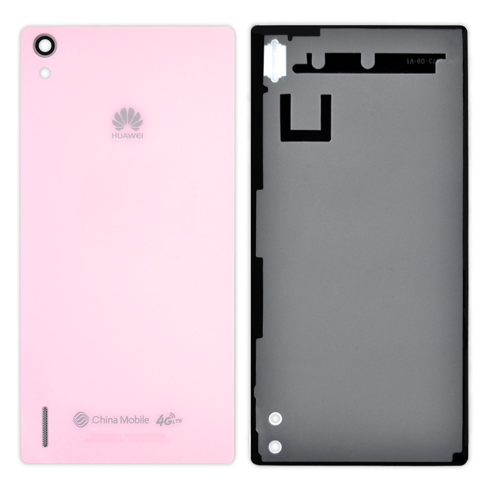 Задняя крышка Huawei Ascend P7, цвет розовый фото 1