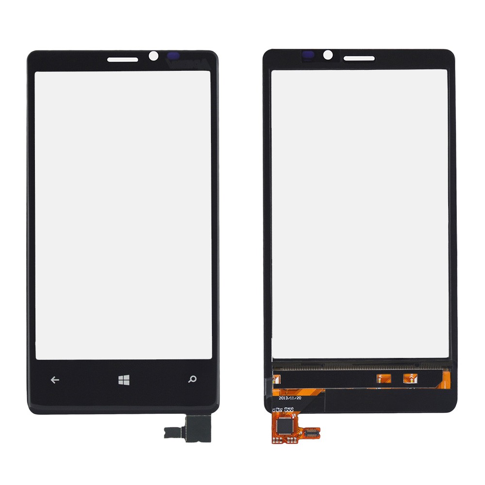 Тачскрин Nokia 920 Lumia, цвет черный, маленькая микросхема фото 1