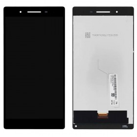 Дисплей для Lenovo Tab 4 TB-7504X Essential (ZA380016UA) с тачскрином в сборе,  цвет черный, без рамки