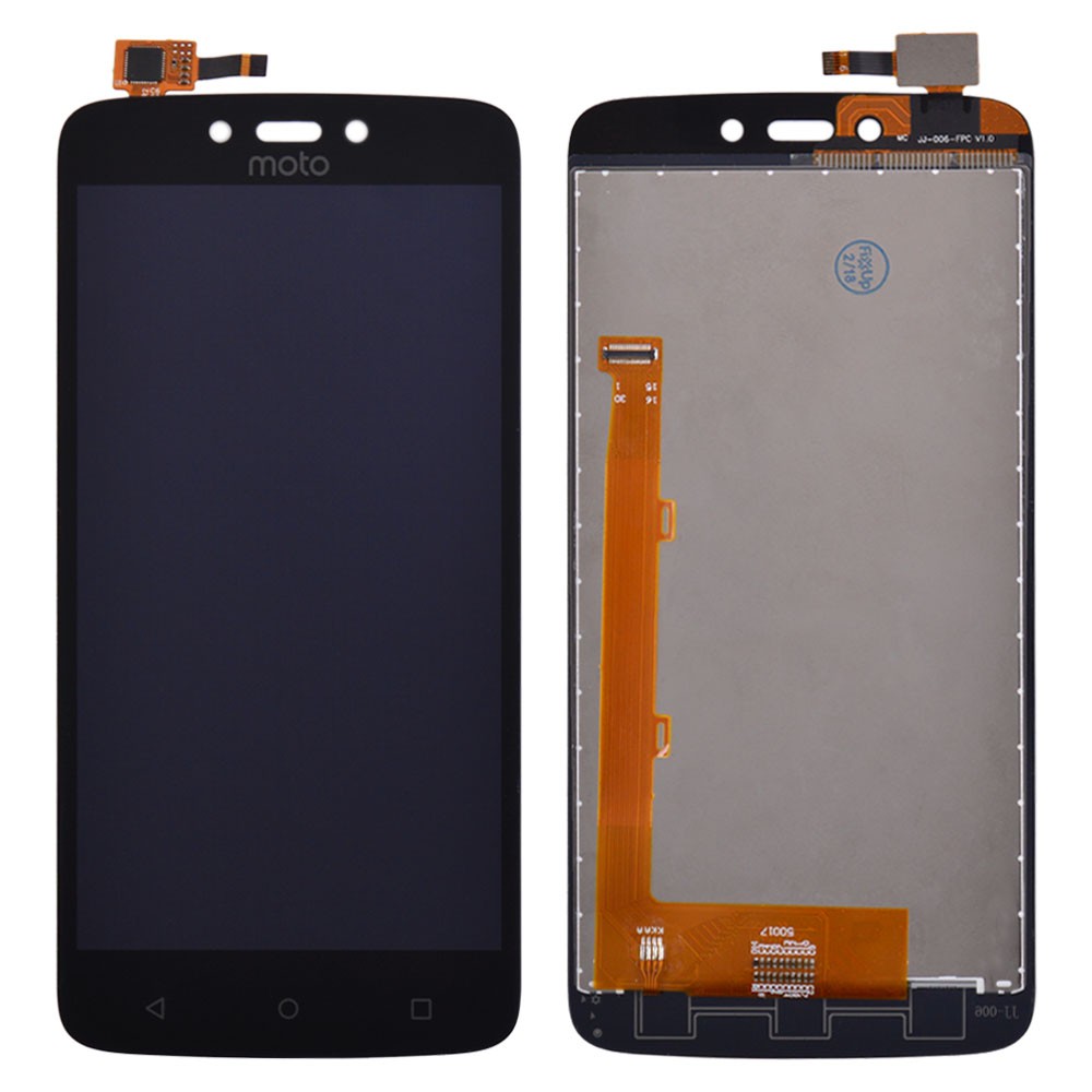Дисплей Motorola XT1723 Moto C Plus з тачскрином у зборі, колір чорний фото 1