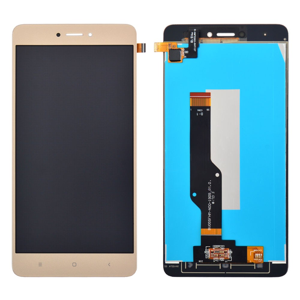 Дисплей Xiaomi Redmi NOTE 4X с тачскрином в сборе, цвет золотой, Original PRC (#BV055FHM-N00-1909_R1.0) (TEST OK) фото 1