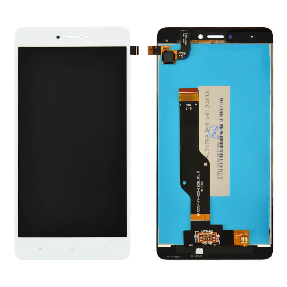 Дисплей для Xiaomi Redmi Note 4, 4X Snapdragon 625 (#BV055FHM-N00-1909_R1.0) Original PRC, с тачскрином в сборе, цвет белый фото 1