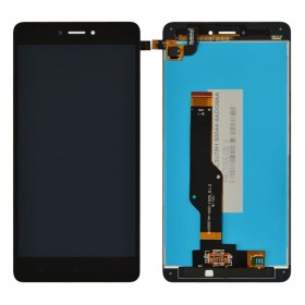 Дисплей для Xiaomi Redmi Note 4, Redmi Note 4X Snapdragon 625 с тачскрином в сборе, #bv055fhm-n00-1909_r1.0, оригинал замененное стекло,  цвет черный, без рамки