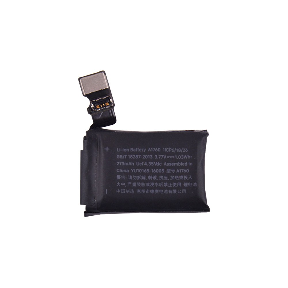 Аккумулятор A1760 для iWatch 38mm series, 2 rev фото 1