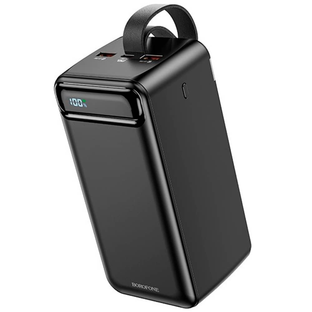 Павербанк Borofone BJ14D 22.5W+PD20W 50000 mAh, цвет черный фото 1