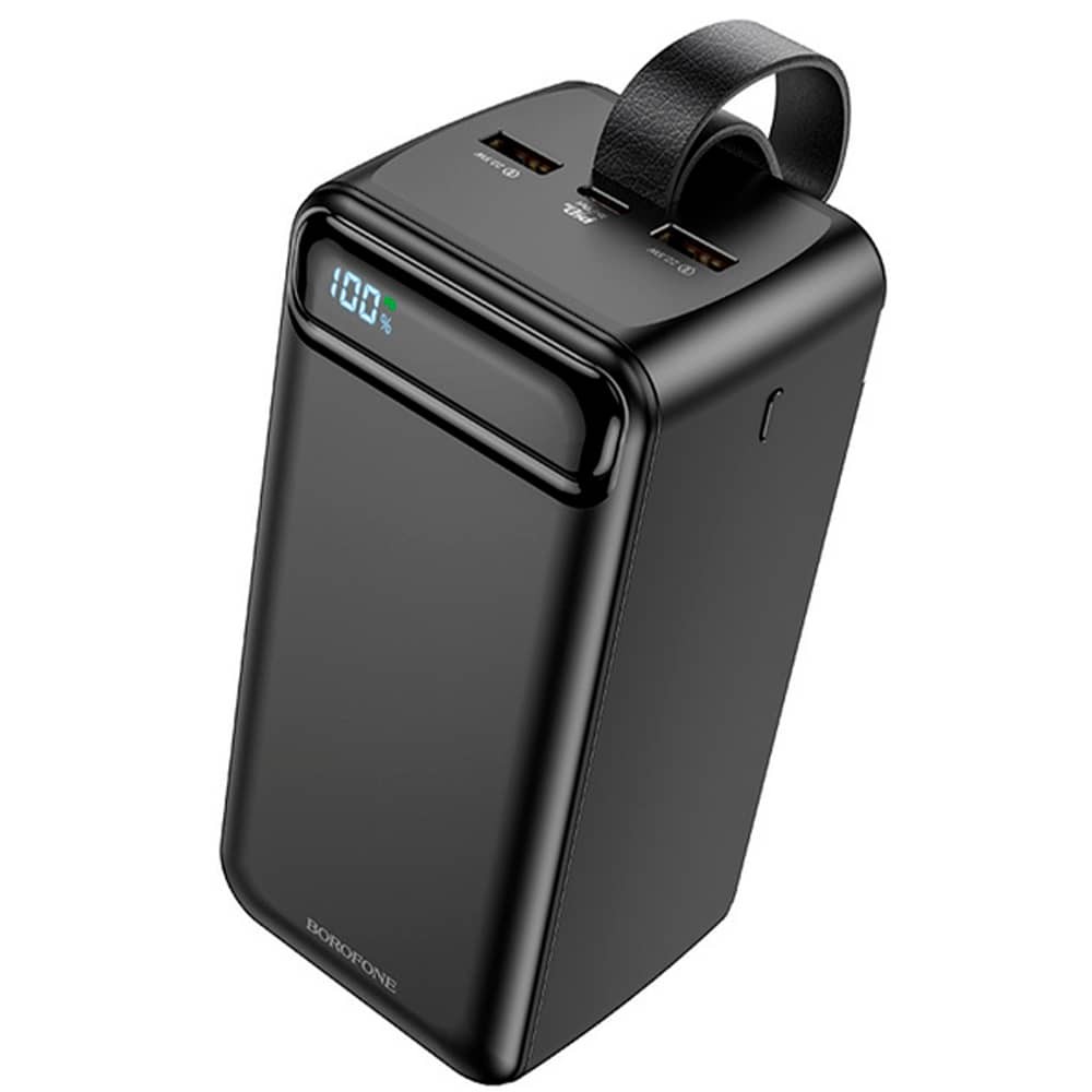 Павербанк Borofone BJ14D 22.5W+PD20W 50000 mAh, цвет черный фото 2