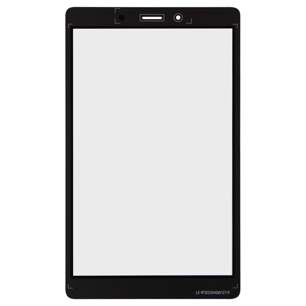 Стекло корпуса для Samsung T295 Galaxy Tab A 8 LTE + OCA, цвет черный фото 2