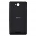 Задняя крышка Sony Xperia C C2305, цвет черный, уценка миниатюра 1