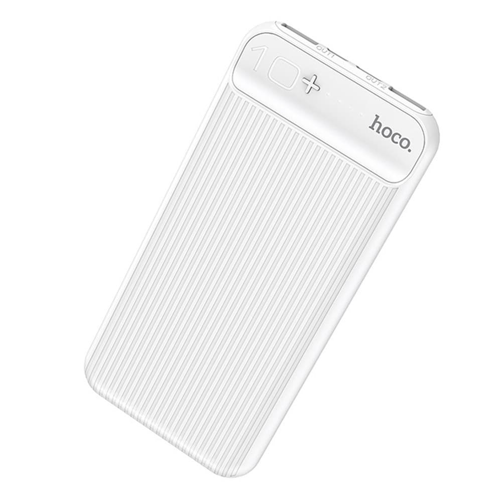 Повербанк HOCO J52 10000 mAh, колір білий фото 1