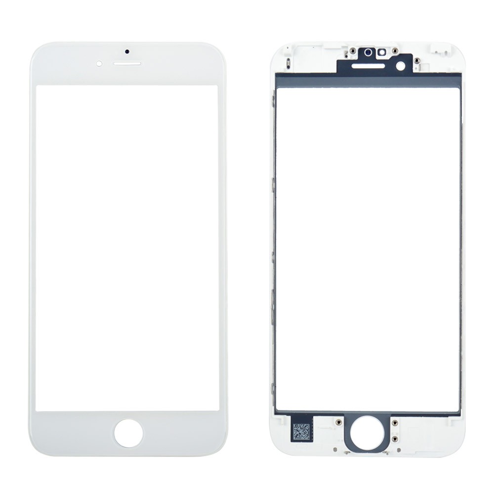 Len with frame + OCA пленка for iPhone 6S (4.7) (white) фото 1 Скло з рамкою та OCA для iPhone 6S, колір білий фото 1