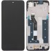 Дисплей для Motorola XT2433-5 Moto G35, с тачскрином и рамкой, черный миниатюра 1
