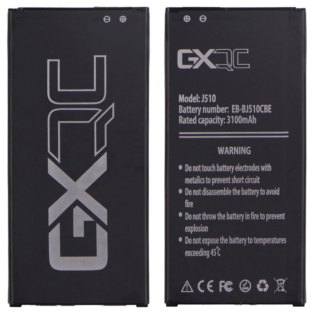 Аккумулятор EB-BJ510CBC/CBE для Samsung J510 Galaxy J5, GX 3100mAh фото 1