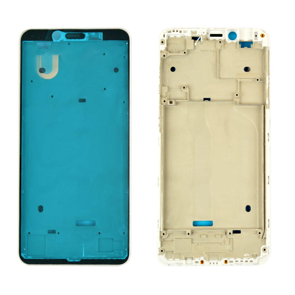 Рамка для дисплея Xiaomi Redmi 6, Redmi 6A, колір білий фото 1